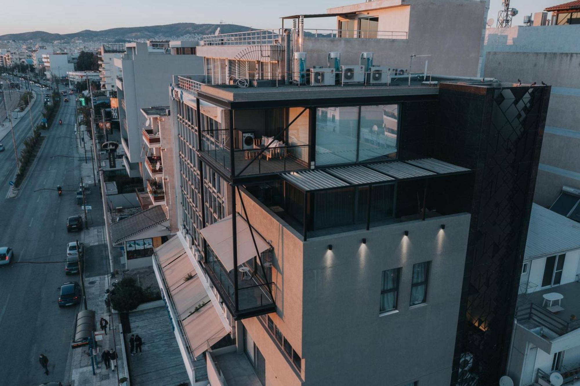 Earth Boutique Apartments Next To Stavros Niarchos Athena Bagian luar foto