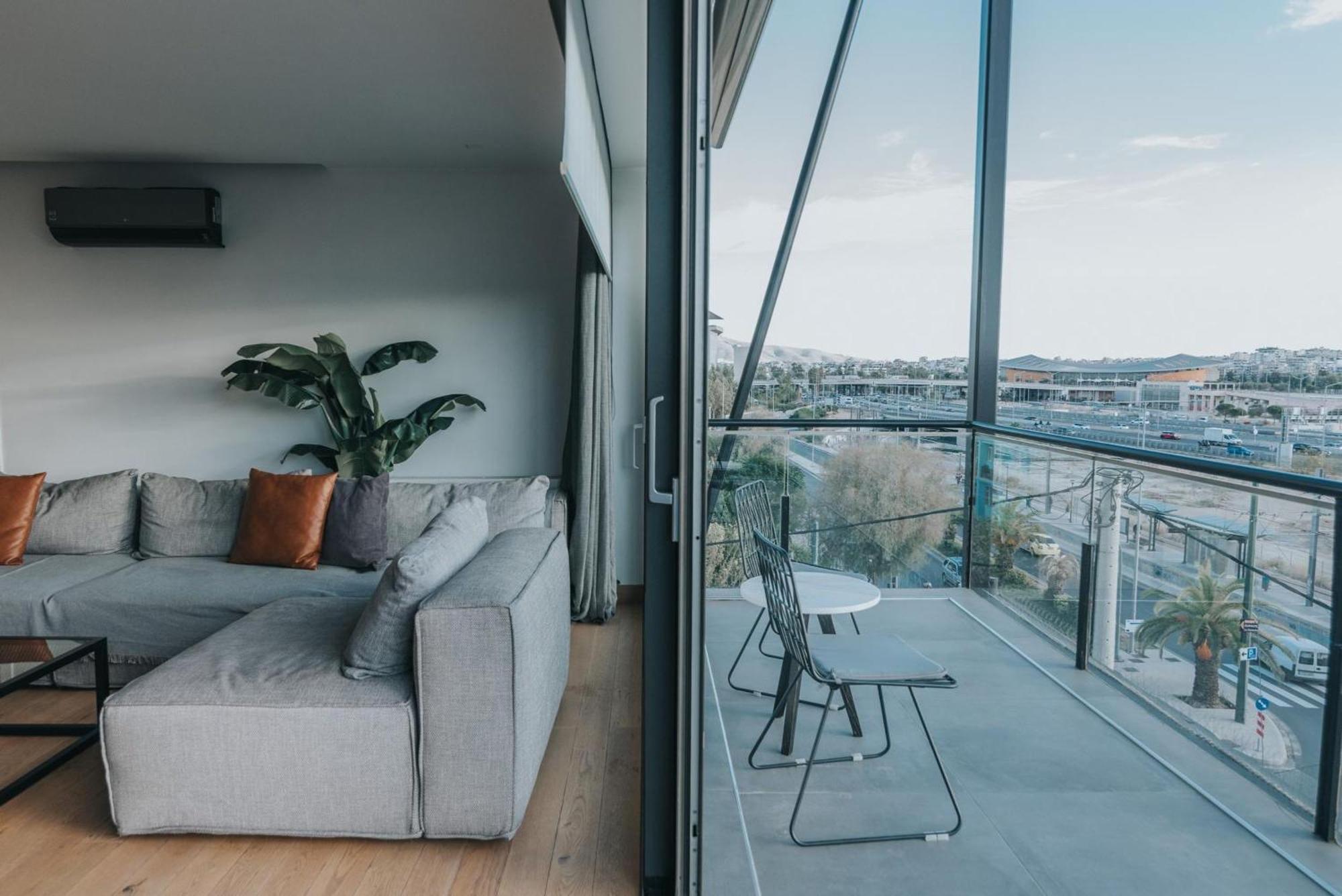 Earth Boutique Apartments Next To Stavros Niarchos Athena Bagian luar foto