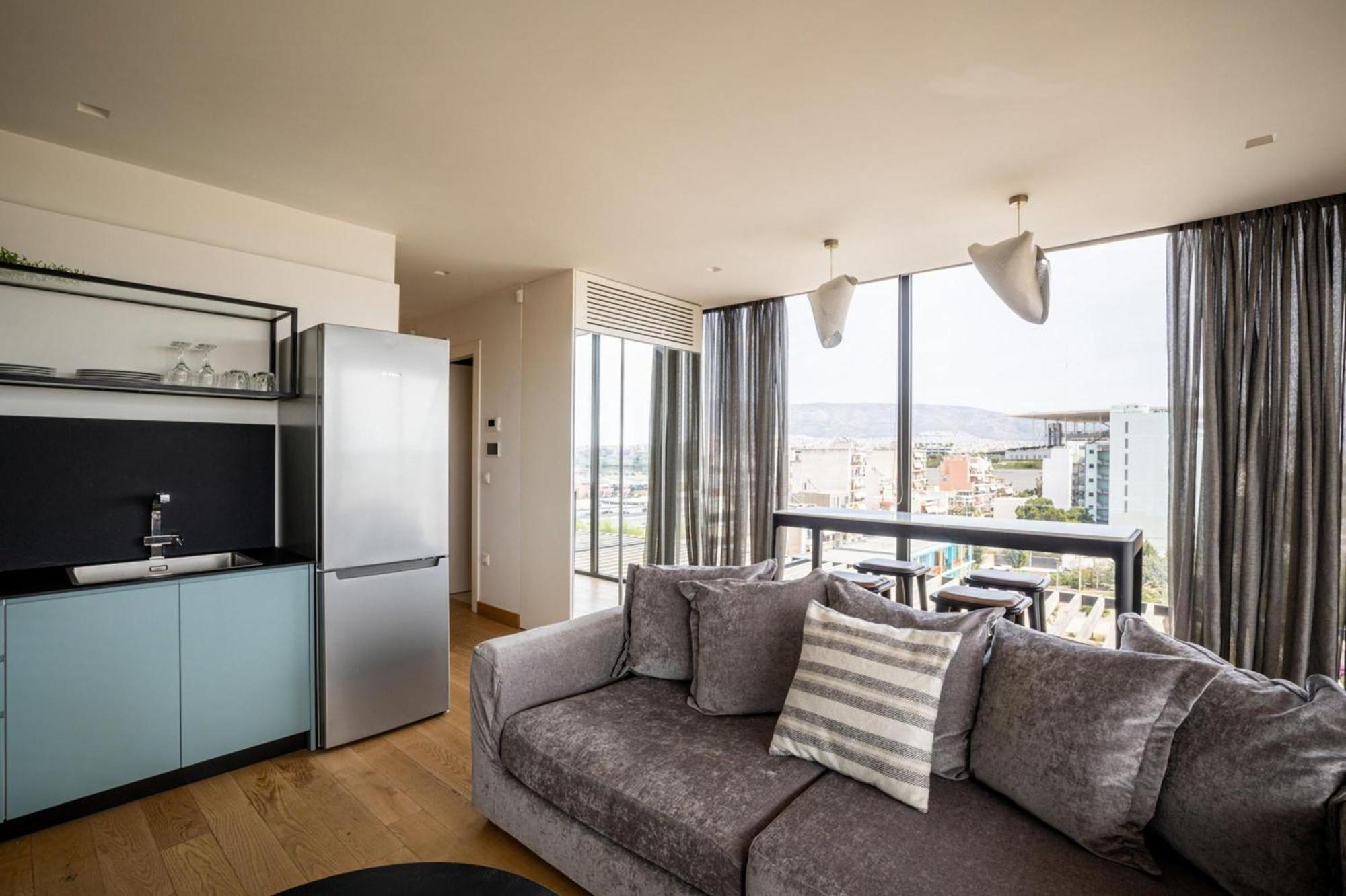 Earth Boutique Apartments Next To Stavros Niarchos Athena Bagian luar foto
